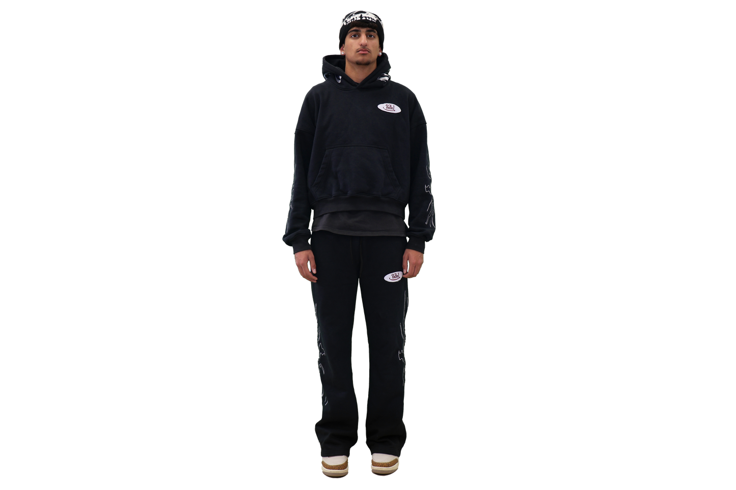 VATEL BLACK TRACKSUIT