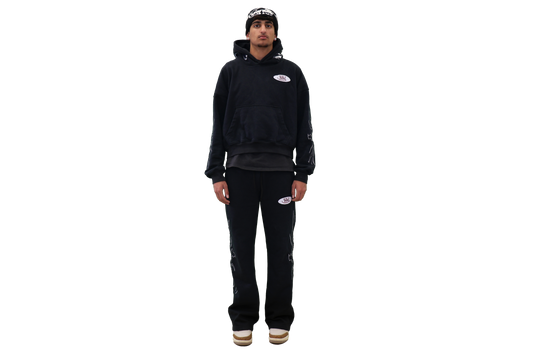 VATEL BLACK TRACKSUIT