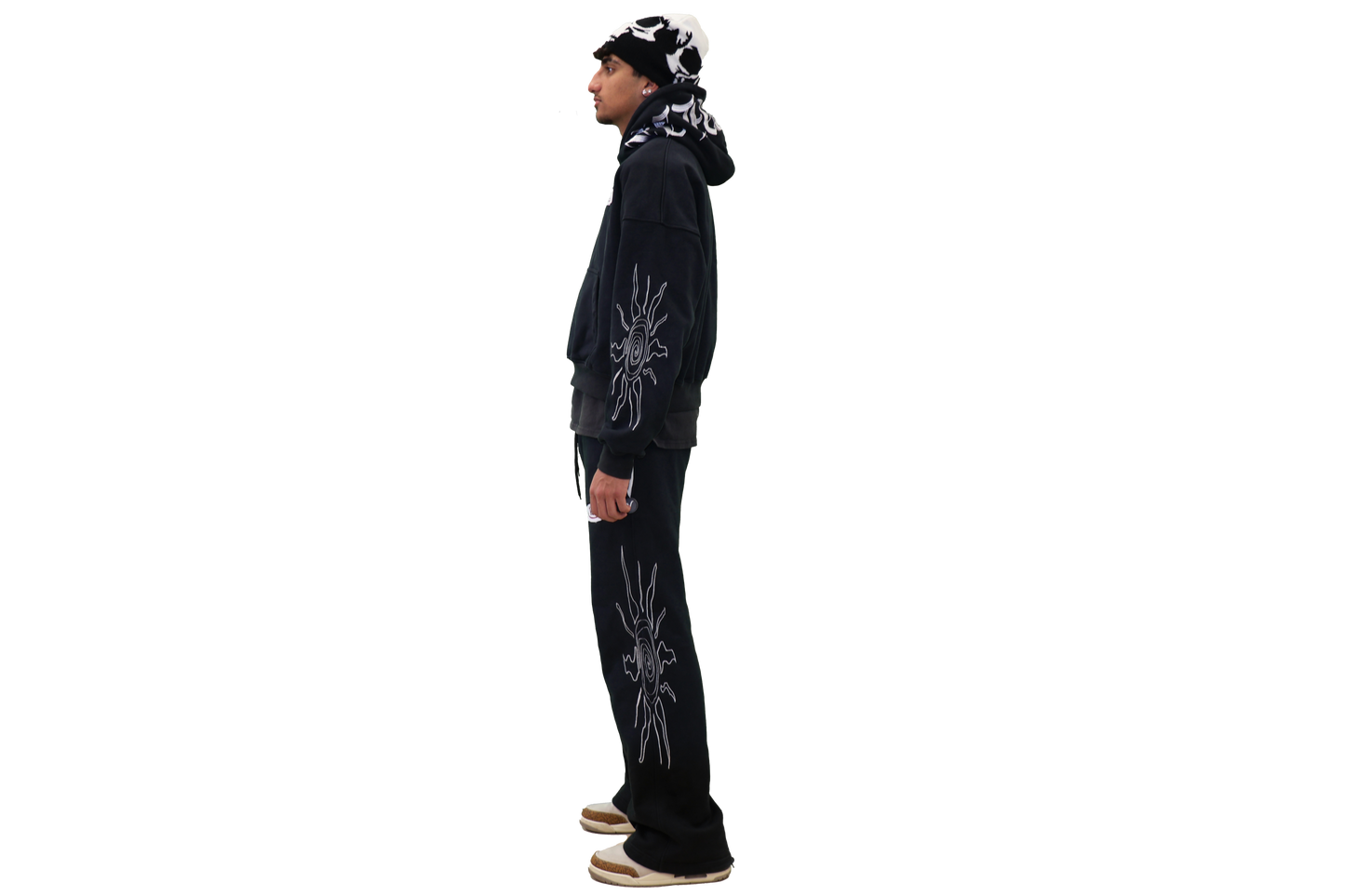 VATEL BLACK TRACKSUIT