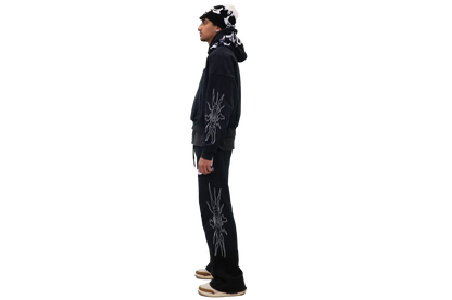 VATEL BLACK TRACKSUIT