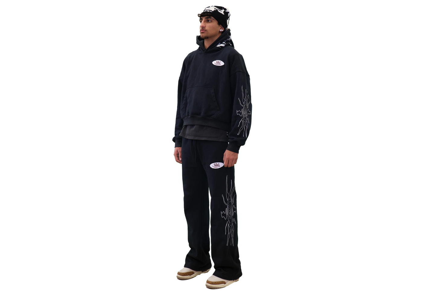 VATEL BLACK TRACKSUIT